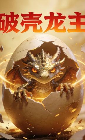 短剧《破壳龙主》海报