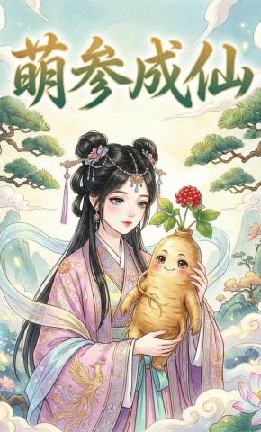 短剧《萌参成仙》海报