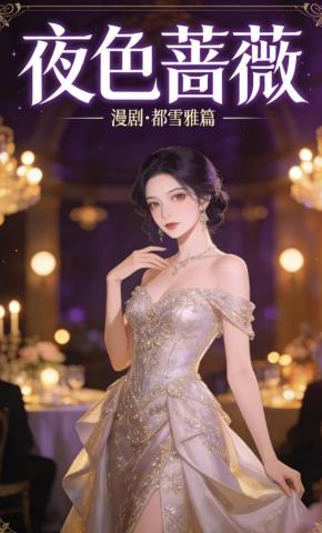 短剧《夜色蔷薇》海报