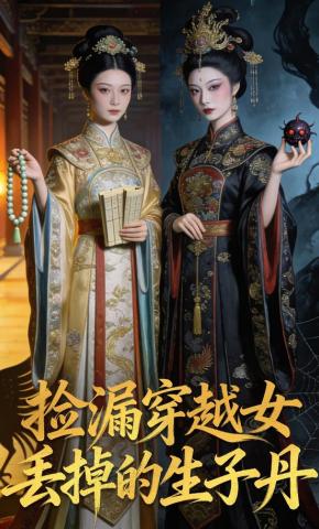 短剧《捡漏穿越女丢掉的生子丹》海报