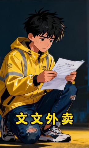 短剧《文文外卖》海报