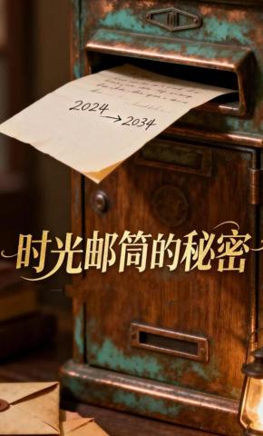 短剧《时光邮筒的秘密》海报
