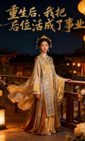 短剧《重生后，我把后位活成了事业》海报