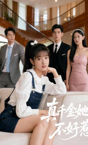 短剧《真千金，她不好惹》海报