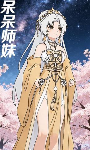 短剧《呆呆师妹》海报