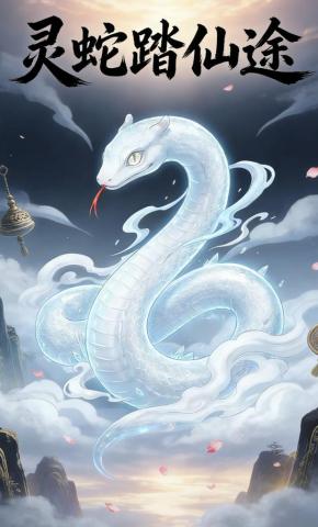 短剧《灵蛇踏仙途》海报