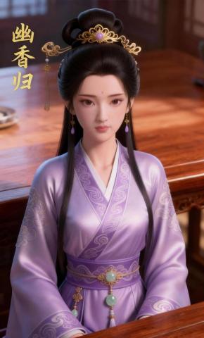 短剧《幽香归》海报