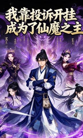 短剧《我靠投诉开挂，成为了仙魔之主》海报