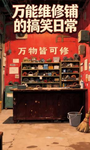 短剧《万能维修铺的搞笑日常》海报