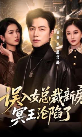 短剧《误入女总裁新房，冥王沦陷了》海报
