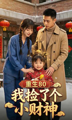 短剧《重生80：我捡了个小财神》海报