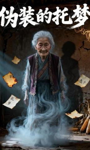 短剧《伪装的托梦》海报