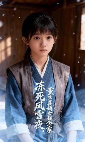 短剧《冻死风雪夜，重生真嫡女虐翻全家》海报