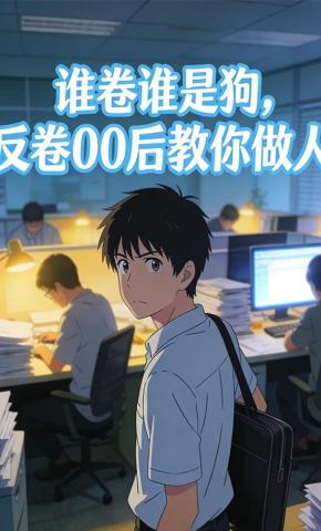 短剧《谁卷谁是狗，反卷00后教你做人》海报