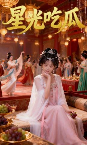 短剧《星光吃瓜》海报