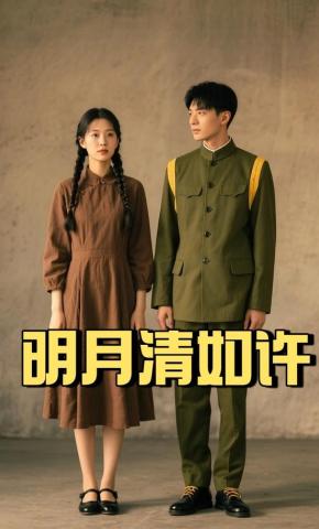 短剧《明月清如许》海报