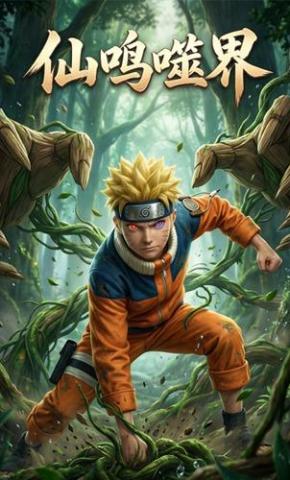 短剧《仙鸣噬界》海报