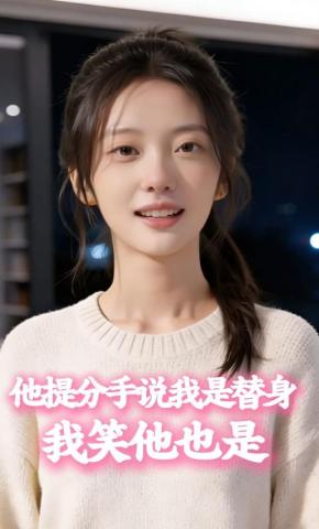 短剧《他提分手说我是替身，我笑他也是》海报