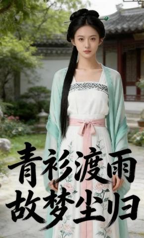 短剧《青衫渡雨，故梦归尘》海报