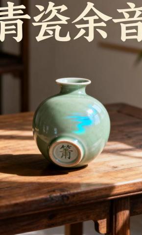 短剧《青瓷余音》海报