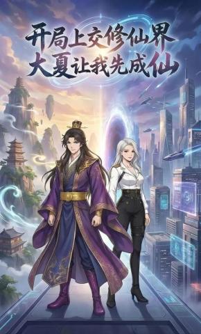 短剧《开局上交修仙界，大夏让我先成仙》海报