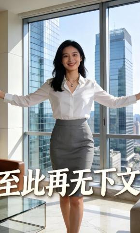 短剧《至此再无下文》海报