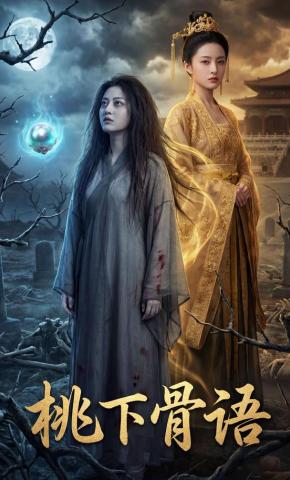 短剧《桃下骨语》海报