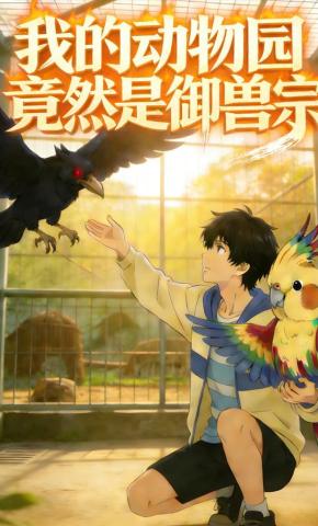 短剧《我的动物园竟然是御兽宗》海报