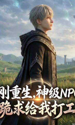 短剧《刚重生，神级NPC跪求给我打工》海报