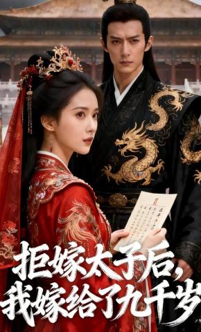 短剧《拒嫁太子后，我嫁给了九千岁》海报