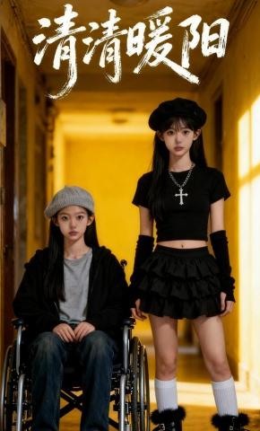 短剧《清清暖阳》海报