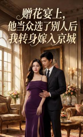 短剧《赠花宴上，他当众选了别人后我转身嫁入京城》海报