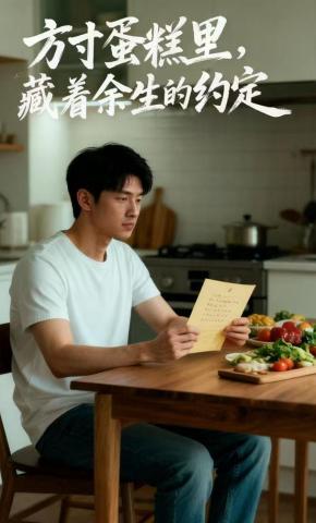 短剧《方寸蛋糕里，藏着余生的约定》海报