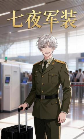 短剧《七夜军装》海报