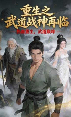 短剧《重生之武道战神再临》海报