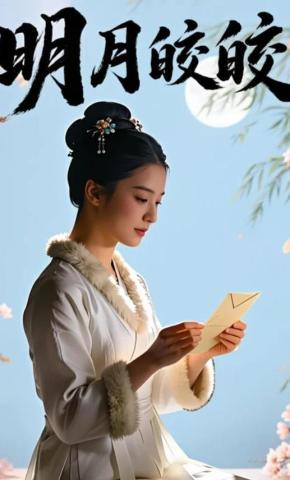 短剧《明月皎皎》海报