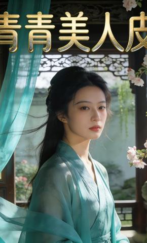 短剧《青青美人皮》海报