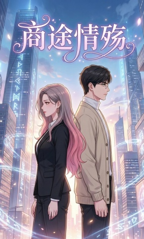 短剧《商途情殇》海报