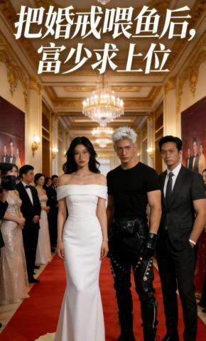 短剧《把婚戒喂鱼后，富少求上位》海报