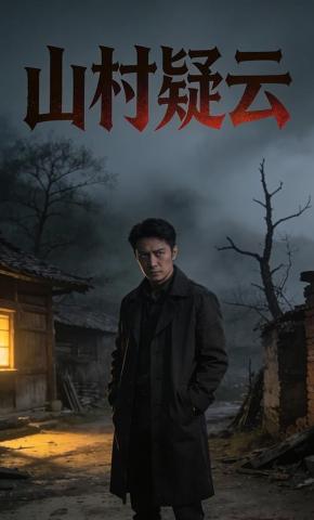 短剧《山村疑云》海报