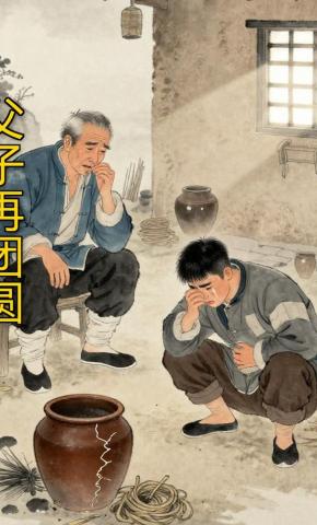 短剧《父子再团圆》海报