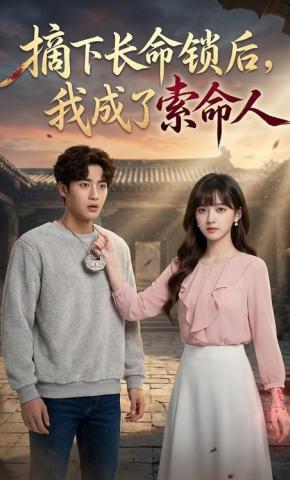 短剧《摘下长命锁后，我成了索命人》海报