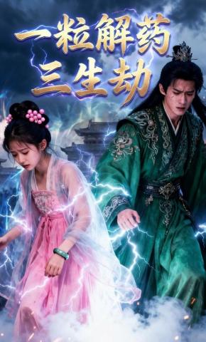 短剧《一粒解药三生劫》海报