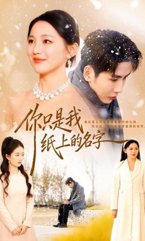 短剧你只是我纸上的名字海报