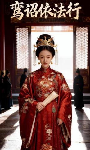 短剧《鸾诏依法行》海报