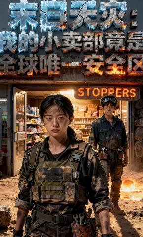 短剧《末日天灾：我的小卖部竟是全球唯一安全区》海报