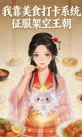 短剧《我靠美食打卡系统征服架空王朝》海报