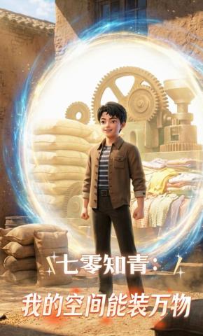 短剧《七零知青：我的空间能装万物》海报