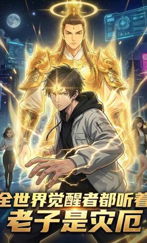 短剧《全世界觉醒者都听着：老子是灾厄》海报