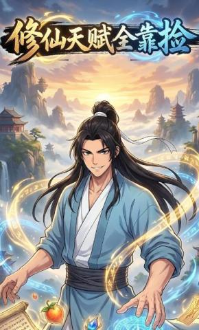 短剧《修仙天赋全靠捡》海报